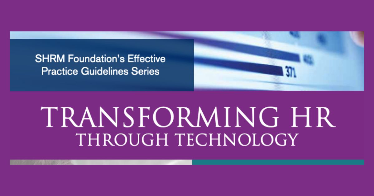 Transforming HR Through Technology